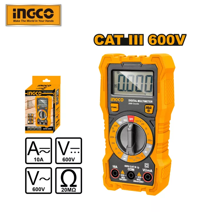 DM200 Ingco Digital Multimeter